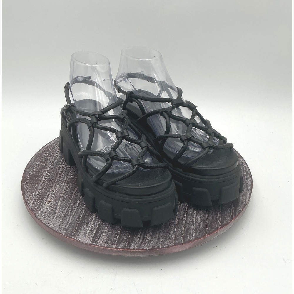 Circus by Sam Edelman Sandals Womens 7 Greyson Strappy Platform Lug Chunky Shoes
